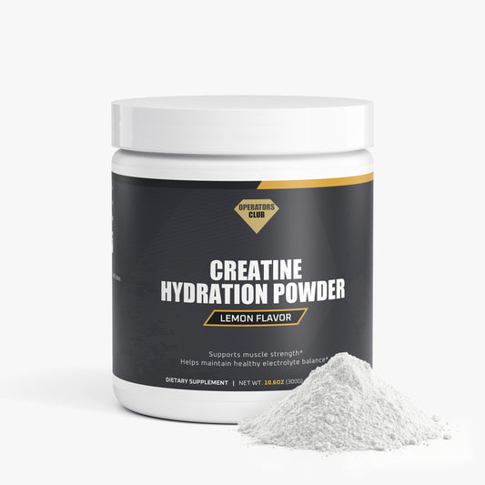 Creatine Hydration Powder (Lemon Flavor)
