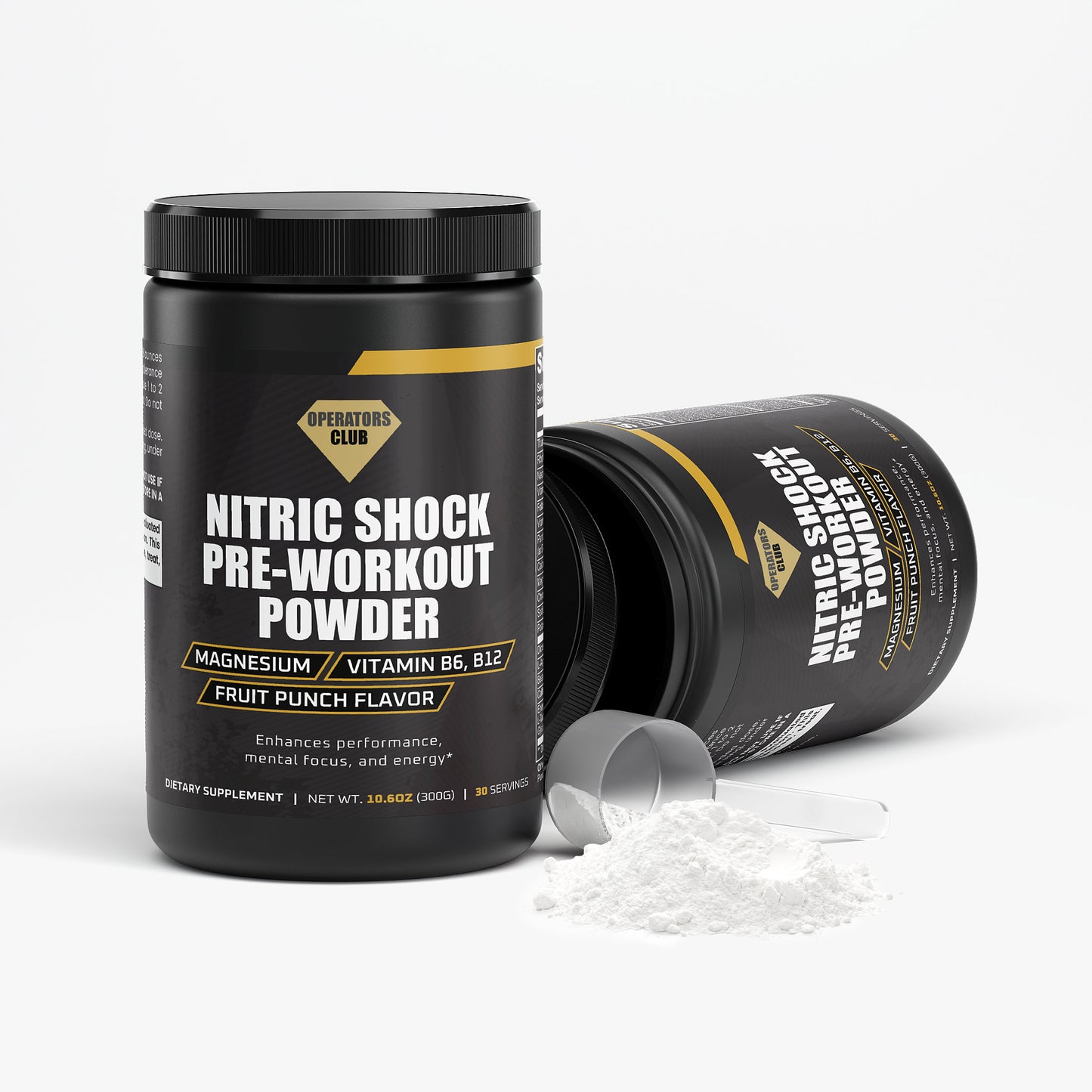 Nitric Shock Pre-Workout Powder (Fruit Punch)