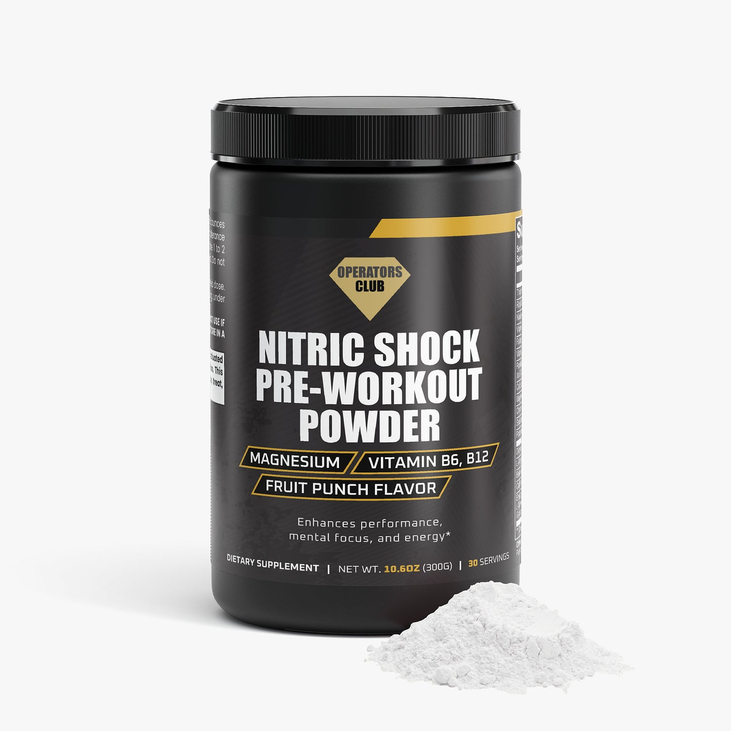 Nitric Shock Pre-Workout Powder (Fruit Punch)