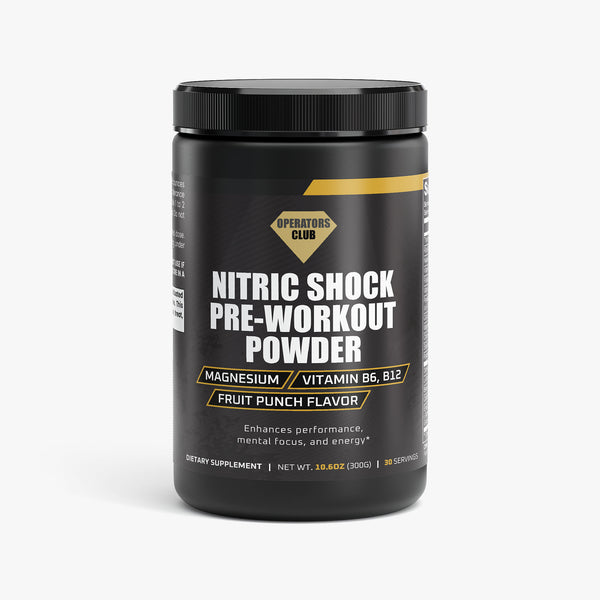 Nitric Shock Pre-Workout Powder (Fruit Punch)