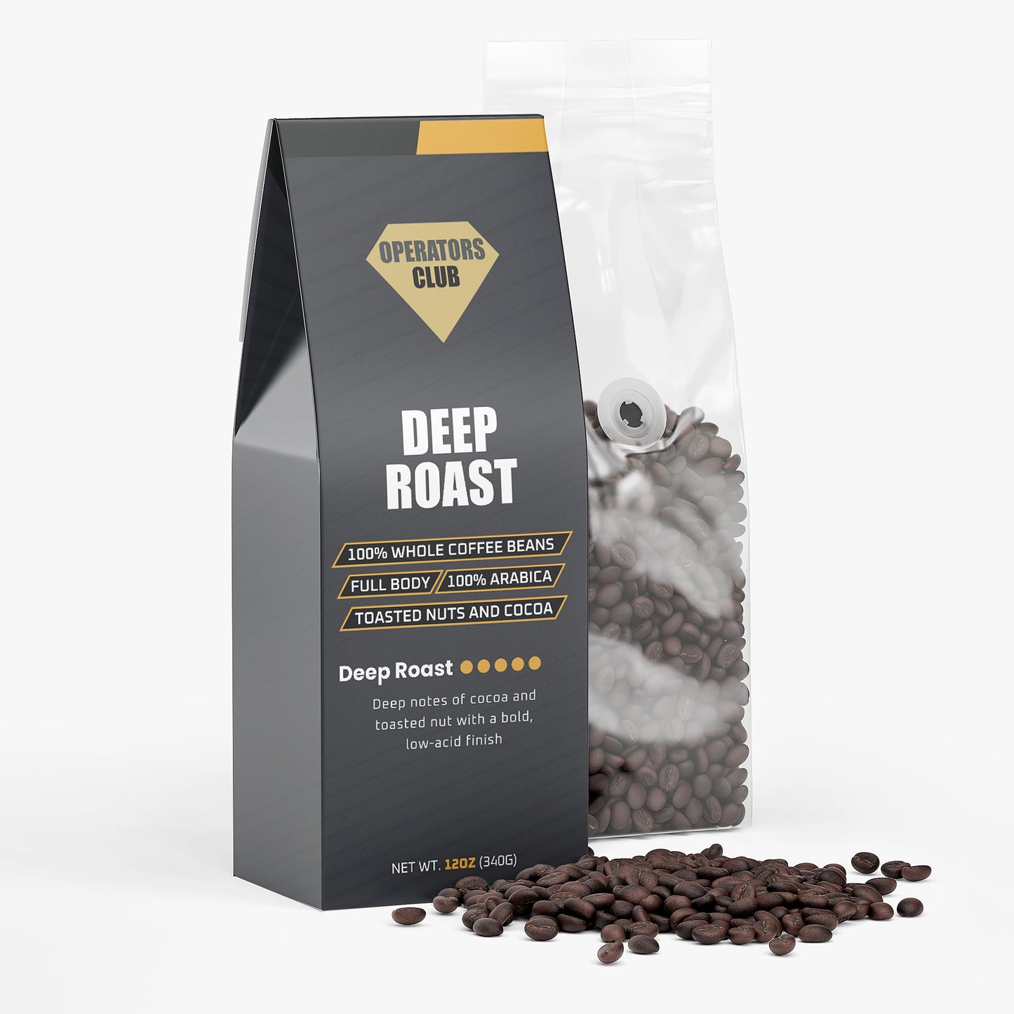 Deep Roast Coffee (Dark Roast)