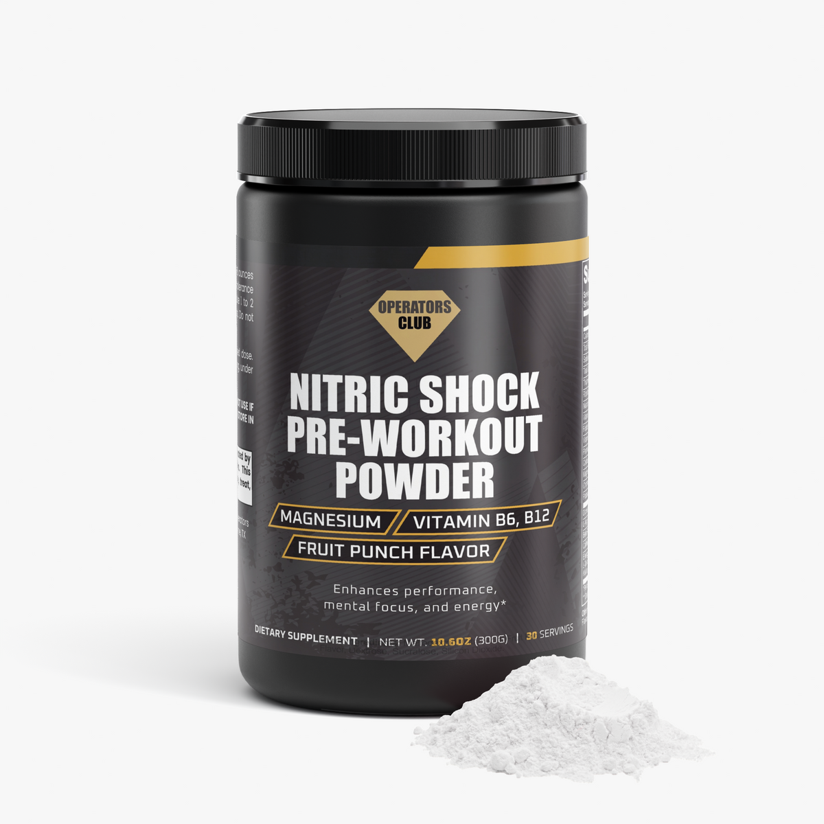 Nitric Shock Pre-Workout Powder (Fruit Punch)