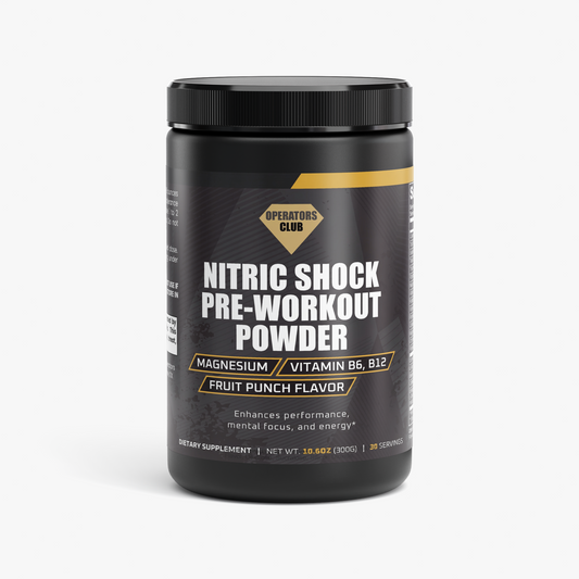 Nitric Shock Pre-Workout Powder (Fruit Punch)