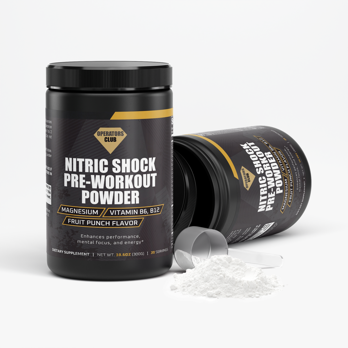 Nitric Shock Pre-Workout Powder (Fruit Punch)