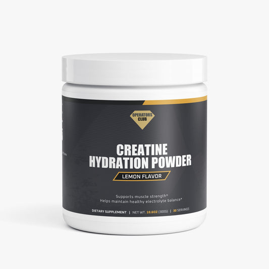 Creatine Hydration Powder (Lemon Flavor)