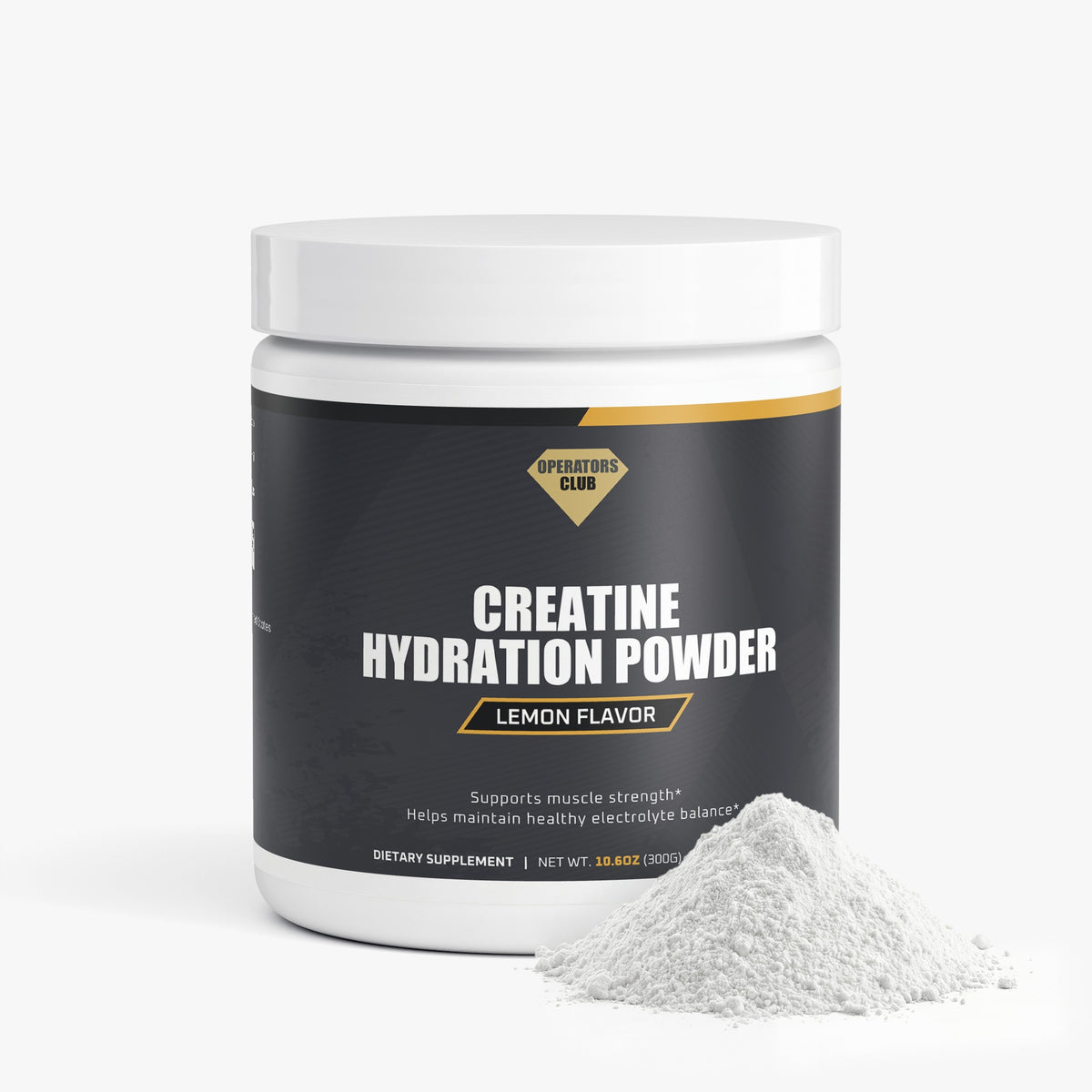 Creatine Hydration Powder (Lemon Flavor)