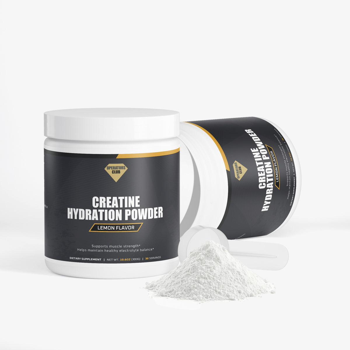 Creatine Hydration Powder (Lemon Flavor)