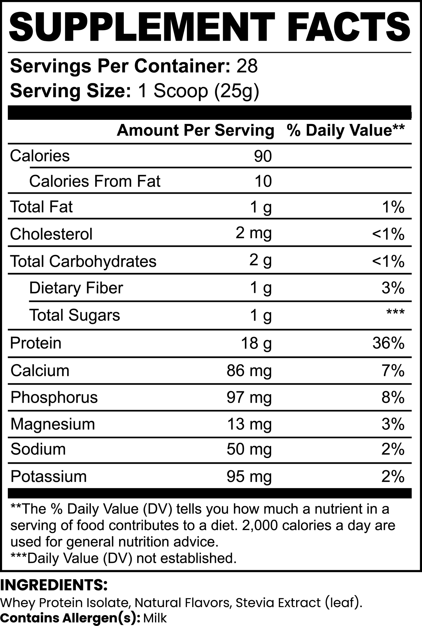 100% Whey Protein powder (Chocolate)